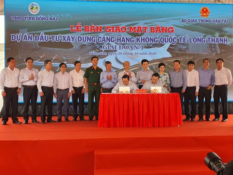 Bàn giao 2.589ha đất sạch để khởi công sân bay quốc tế Long Thành - Ảnh 2. Bàn giao 2.589ha đất sạch để khởi công sân bay quốc tế Long Thành - Ảnh 2.