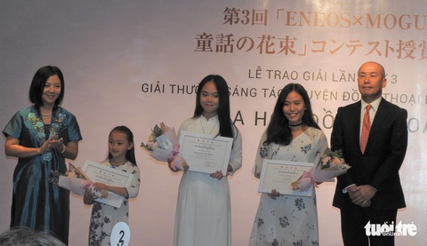 Em bé 8 tuổi ở Đà Lạt giành giải nhất cuộc thi viết truyện đồng thoại - Ảnh 1. Em bé 8 tuổi ở Đà Lạt giành giải nhất cuộc thi viết truyện đồng thoại - Ảnh 1.