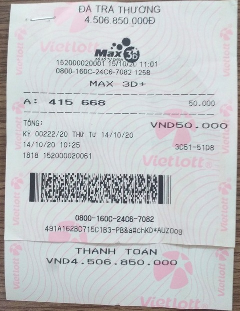 Xổ số Max 3D+: Chỉ hơn 1 năm, 44 giải Nhất 1 tỉ đồng có chủ - Ảnh 1. Xổ số Max 3D+: Chỉ hơn 1 năm, 44 giải Nhất 1 tỉ đồng có chủ - Ảnh 1.