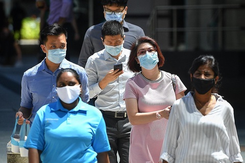 Singapore áp dụng xét nghiệm nhanh COVID-19 trong các lễ cưới và hội nghị - Ảnh 1. Singapore áp dụng xét nghiệm nhanh COVID-19 trong các lễ cưới và hội nghị - Ảnh 1.
