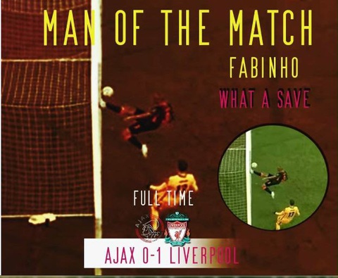 Fabinho gây bão với pha cứu thua không tưởng cho Liverpool - Ảnh 1. Fabinho gây bão với pha cứu thua không tưởng cho Liverpool - Ảnh 1.