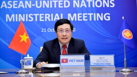 Việt Nam tái khẳng định lập trường của ASEAN về Biển Đông tại hội nghị với Liên Hiệp Quốc - Ảnh 1. Việt Nam tái khẳng định lập trường của ASEAN về Biển Đông tại hội nghị với Liên Hiệp Quốc - Ảnh 1.