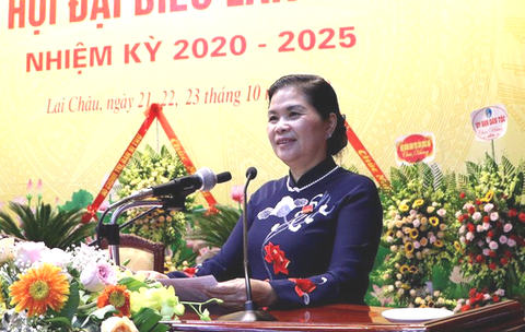 Bà Giàng Páo Mỷ tiếp tục làm bí thư Tỉnh ủy Lai Châu - Ảnh 1. Bà Giàng Páo Mỷ tiếp tục làm bí thư Tỉnh ủy Lai Châu - Ảnh 1.