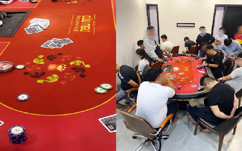Phá sòng poker có người nước ngoài tham gia ở quận 2 - Ảnh 1. Phá sòng poker có người nước ngoài tham gia ở quận 2 - Ảnh 1.