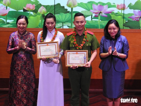Nguyễn Hoàng Yến, Đặng Phương Nam - hai Đại sứ văn hóa đọc 2020 - Ảnh 1. Nguyễn Hoàng Yến, Đặng Phương Nam - hai Đại sứ văn hóa đọc 2020 - Ảnh 1.