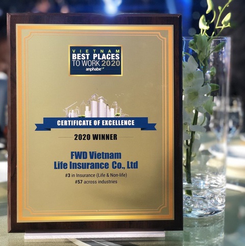 FWD vươn lên top 3 nơi làm việc tốt nhất ngành bảo hiểm Việt Nam - Ảnh 3. FWD vươn lên top 3 nơi làm việc tốt nhất ngành bảo hiểm Việt Nam - Ảnh 3.