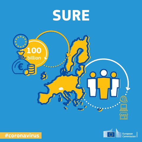 EU phát hành trái phiếu xã hội đầu tiên - Ảnh 1. EU phát hành trái phiếu xã hội đầu tiên - Ảnh 1.