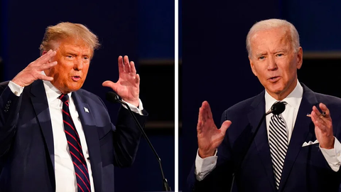 Trump - Biden so găng lần cuối - Ảnh 2. Trump - Biden so găng lần cuối - Ảnh 2.