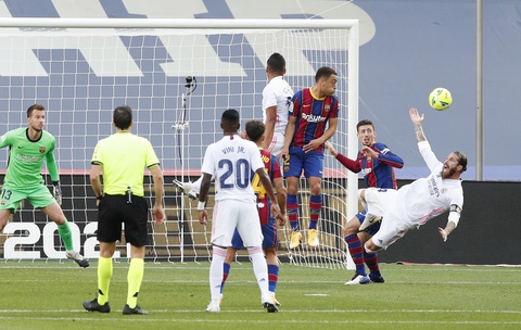 Real Madrid thắng Barca 3-1 tại Nou Camp - Ảnh 2. Real Madrid thắng Barca 3-1 tại Nou Camp - Ảnh 2.