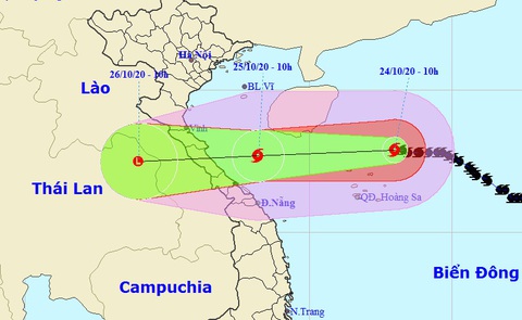 Chiều nay bão số 8 cách Hoàng Sa 110km, gió giật cấp 12 - Ảnh 1. Chiều nay bão số 8 cách Hoàng Sa 110km, gió giật cấp 12 - Ảnh 1.
