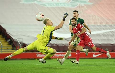 Thắng ngược Sheffield, Liverpool bắt kịp đội đầu bảng Everton - Ảnh 3. Thắng ngược Sheffield, Liverpool bắt kịp đội đầu bảng Everton - Ảnh 3.