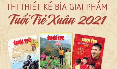 Thiết kế bìa Tuổi Trẻ Xuân Tân Sửu: Dẫu người buồn đến Tết cũng phải vui... - Ảnh 1. Thiết kế bìa Tuổi Trẻ Xuân Tân Sửu: Dẫu người buồn đến Tết cũng phải vui... - Ảnh 1.