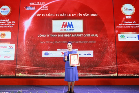 MM Mega Market đứng thứ 3 trong Top 10 Công ty bán lẻ uy tín - Ảnh 1. MM Mega Market đứng thứ 3 trong Top 10 Công ty bán lẻ uy tín - Ảnh 1.
