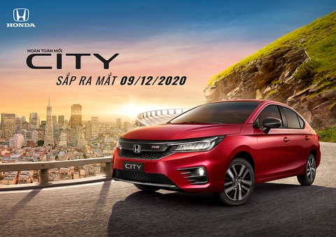 Honda City thế hệ thứ 5 sắp ra mắt thị trường Việt Nam - Ảnh 1. Honda City thế hệ thứ 5 sắp ra mắt thị trường Việt Nam - Ảnh 1.