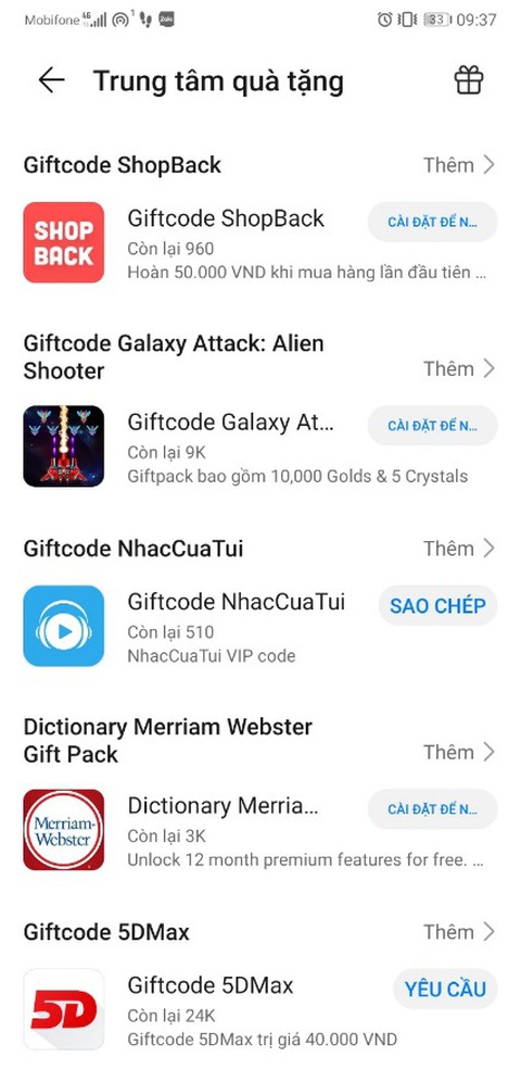 Trải nghiệm giải trí đỉnh cao cùng Huawei App Gallery - Ảnh 2. Trải nghiệm giải trí đỉnh cao cùng Huawei App Gallery - Ảnh 2.