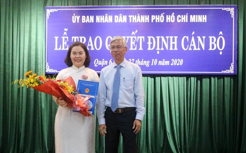 Bà Lê Thị Thanh Thảo làm chủ tịch UBND quận 6 - Ảnh 1. Bà Lê Thị Thanh Thảo làm chủ tịch UBND quận 6 - Ảnh 1.