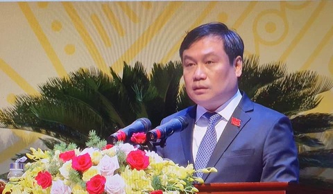 Ông Vũ Đại Thắng tái đắc cử bí thư Tỉnh ủy Quảng Bình - Ảnh 1. Ông Vũ Đại Thắng tái đắc cử bí thư Tỉnh ủy Quảng Bình - Ảnh 1.