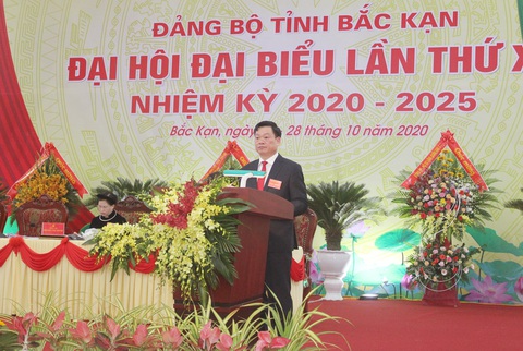 Ông Hoàng Duy Chinh được bầu làm bí thư Tỉnh ủy Bắc Kạn - Ảnh 1. Ông Hoàng Duy Chinh được bầu làm bí thư Tỉnh ủy Bắc Kạn - Ảnh 1.