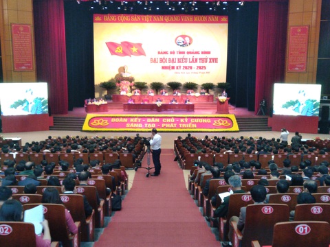 Đại hội Đảng bộ tỉnh Quảng Bình chỉ tổ chức trong ngày 28-10 - Ảnh 1. Đại hội Đảng bộ tỉnh Quảng Bình chỉ tổ chức trong ngày 28-10 - Ảnh 1.