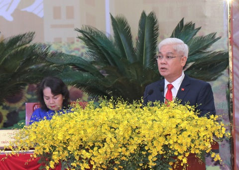 Ông Nguyễn Văn Lợi tái đắc cử bí thư Tỉnh ủy Bình Phước - Ảnh 1. Ông Nguyễn Văn Lợi tái đắc cử bí thư Tỉnh ủy Bình Phước - Ảnh 1.