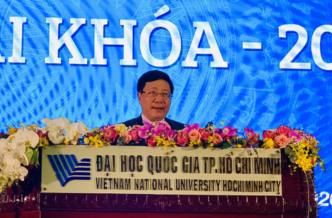 Phó thủ tướng Phạm Bình Minh: Thúc đẩy hợp tác quốc tế đào tạo nhân lực chất lượng cao - Ảnh 1. Phó thủ tướng Phạm Bình Minh: Thúc đẩy hợp tác quốc tế đào tạo nhân lực chất lượng cao - Ảnh 1.