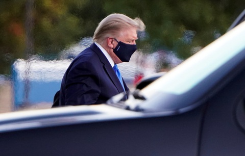 Bác sĩ của Nhà Trắng: Ông Trump nói thấy khỏe và đòi xuất viện - Ảnh 1. Bác sĩ của Nhà Trắng: Ông Trump nói thấy khỏe và đòi xuất viện - Ảnh 1.