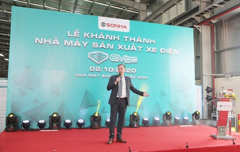 Tập đoàn Sơn Hà tổ chức lễ khánh thành nhà máy sản xuất xe điện EVgo tại Bắc Ninh - Ảnh 5. Tập đoàn Sơn Hà tổ chức lễ khánh thành nhà máy sản xuất xe điện EVgo tại Bắc Ninh - Ảnh 5.