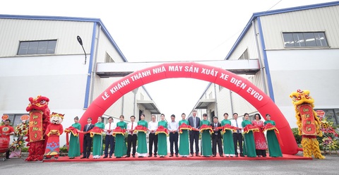 Tập đoàn Sơn Hà tổ chức lễ khánh thành nhà máy sản xuất xe điện EVgo tại Bắc Ninh - Ảnh 6. Tập đoàn Sơn Hà tổ chức lễ khánh thành nhà máy sản xuất xe điện EVgo tại Bắc Ninh - Ảnh 6.
