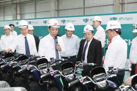 Tập đoàn Sơn Hà tổ chức lễ khánh thành nhà máy sản xuất xe điện EVgo tại Bắc Ninh - Ảnh 7. Tập đoàn Sơn Hà tổ chức lễ khánh thành nhà máy sản xuất xe điện EVgo tại Bắc Ninh - Ảnh 7.