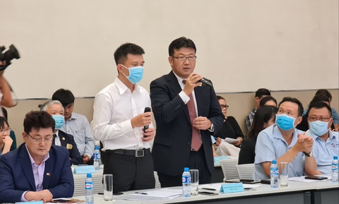 Lãnh đạo Bình Dương nghe doanh nghiệp hiến kế: cần tiếp tục đột phá về hạ tầng - Ảnh 2. Lãnh đạo Bình Dương nghe doanh nghiệp hiến kế: cần tiếp tục đột phá về hạ tầng - Ảnh 2.