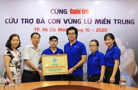 Góp một phần cho người dân, một phần cho tân sinh viên vùng lũ - Ảnh 2. Góp một phần cho người dân, một phần cho tân sinh viên vùng lũ - Ảnh 2.