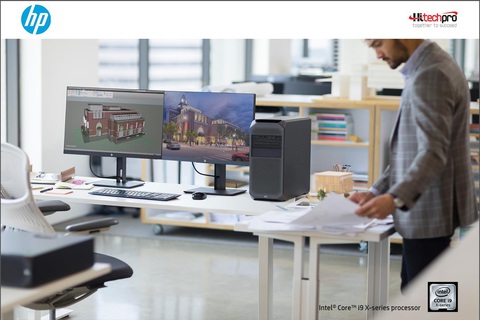 Z4 G4 Workstation - Máy trạm siêu mạnh mẽ của HP - Ảnh 2. Z4 G4 Workstation - Máy trạm siêu mạnh mẽ của HP - Ảnh 2.