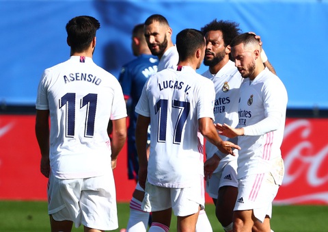 Vừa tái xuất, Hazard đã ghi siêu phẩm đưa Real Madrid trở lại ngôi đầu - Ảnh 1. Vừa tái xuất, Hazard đã ghi siêu phẩm đưa Real Madrid trở lại ngôi đầu - Ảnh 1.