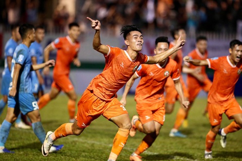 Bình Định đoạt vé thăng hạng V-League - Ảnh 1. Bình Định đoạt vé thăng hạng V-League - Ảnh 1.