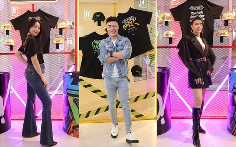 Sao Việt háo hức với thời trang hip hop, ai sẽ là quán quân Rap Việt? - Ảnh 2. Sao Việt háo hức với thời trang hip hop, ai sẽ là quán quân Rap Việt? - Ảnh 2.