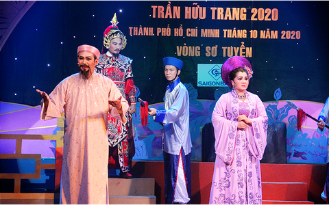 Khai mạc cuộc thi Tài năng diễn viên sân khấu cải lương Trần Hữu Trang 2020 - Ảnh 6. Khai mạc cuộc thi Tài năng diễn viên sân khấu cải lương Trần Hữu Trang 2020 - Ảnh 6.