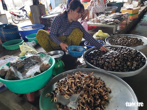 Đặc sản mùa lũ giảm giá và nước bắt đầu rút - Ảnh 3. Đặc sản mùa lũ giảm giá và nước bắt đầu rút - Ảnh 3.