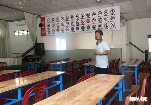 Thuê đất làm xưởng cơ khí nhưng tự ý mở trường dạy lái xe chui - Ảnh 4. Thuê đất làm xưởng cơ khí nhưng tự ý mở trường dạy lái xe chui - Ảnh 4.