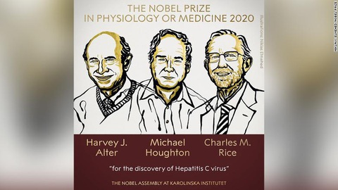 Nobel y sinh 2020 vinh danh khám phá về virus viêm gan C - Ảnh 1. Nobel y sinh 2020 vinh danh khám phá về virus viêm gan C - Ảnh 1.