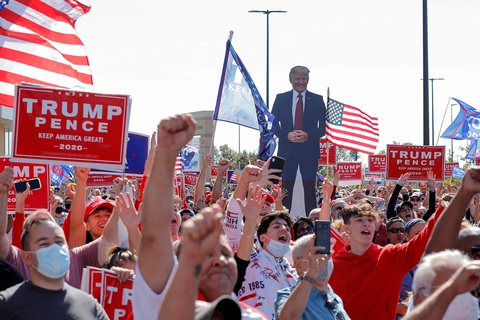 Cỗ máy Donald Trump - Ảnh 1. Cỗ máy Donald Trump - Ảnh 1.
