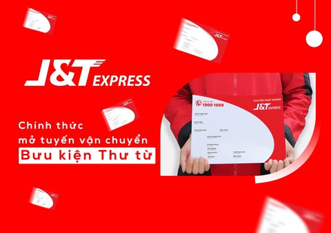 J&T Express chính thức mở tuyến vận chuyển nhanh cho đơn hàng thư từ - Ảnh 1. J&T Express chính thức mở tuyến vận chuyển nhanh cho đơn hàng thư từ - Ảnh 1.