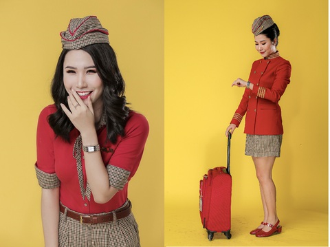 Bộ ảnh của hai thí sinh Hoa hậu Việt Nam là tiếp viên hàng không - Ảnh 1. Bộ ảnh của hai thí sinh Hoa hậu Việt Nam là tiếp viên hàng không - Ảnh 1.