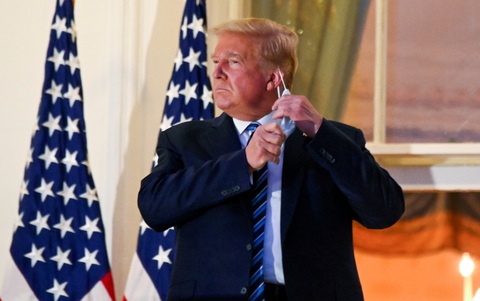 Ám chỉ Trump đã hết virus, Nhà Trắng khẳng định ông sẵn sàng ra ngoài vận động tranh cử - Ảnh 1. Ám chỉ Trump đã hết virus, Nhà Trắng khẳng định ông sẵn sàng ra ngoài vận động tranh cử - Ảnh 1.