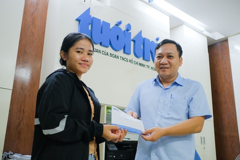 Ứng trước học bổng Tiếp sức đến trường để tân sinh viên nhập học kịp thời - Ảnh 1. Ứng trước học bổng Tiếp sức đến trường để tân sinh viên nhập học kịp thời - Ảnh 1.