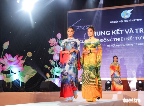 ‘Hoàng Thành Thăng Long’ giải nhất ‘Tự hào áo dài Việt’ - Ảnh 8. ‘Hoàng Thành Thăng Long’ giải nhất ‘Tự hào áo dài Việt’ - Ảnh 8.