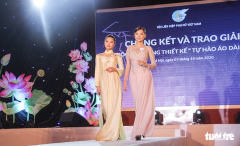 ‘Hoàng Thành Thăng Long’ giải nhất ‘Tự hào áo dài Việt’ - Ảnh 4. ‘Hoàng Thành Thăng Long’ giải nhất ‘Tự hào áo dài Việt’ - Ảnh 4.