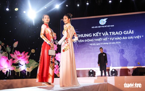 ‘Hoàng Thành Thăng Long’ giải nhất ‘Tự hào áo dài Việt’ - Ảnh 7. ‘Hoàng Thành Thăng Long’ giải nhất ‘Tự hào áo dài Việt’ - Ảnh 7.