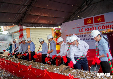 TP.HCM: Khởi công dự án xóa điểm ngập đường Võ Văn Ngân - Ảnh 1. TP.HCM: Khởi công dự án xóa điểm ngập đường Võ Văn Ngân - Ảnh 1.
