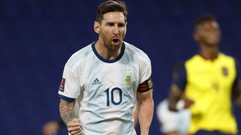 Messi ghi bàn, Argentina mở màn thuận lợi ở vòng loại World Cup 2022 - Ảnh 1. Messi ghi bàn, Argentina mở màn thuận lợi ở vòng loại World Cup 2022 - Ảnh 1.