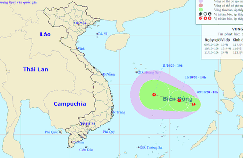 Mưa lũ chưa qua, Biển Đông hình thành vùng áp thấp mới hướng vào miền Trung - Ảnh 1. Mưa lũ chưa qua, Biển Đông hình thành vùng áp thấp mới hướng vào miền Trung - Ảnh 1.
